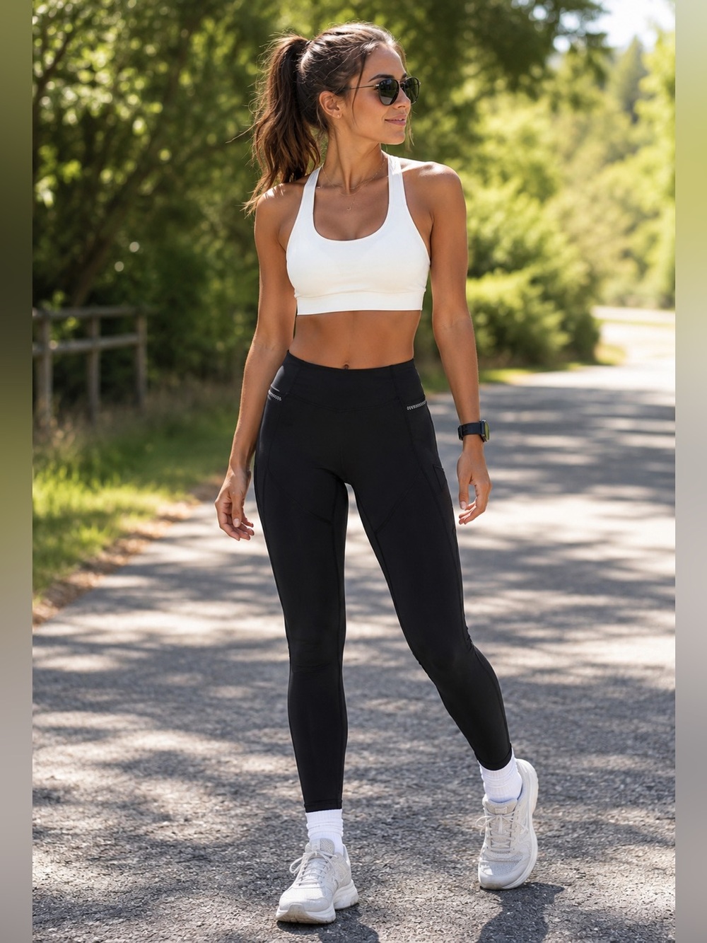 Lululemon Athletica‎ Black Reflective Leggings